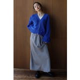 ループフリンジVネックジップカーディガン 88-004087 | BONJOUR SAGAN | 詳細画像14 