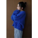 ループフリンジVネックジップカーディガン 88-004087 | BONJOUR SAGAN | 詳細画像15 