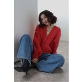 ループフリンジVネックジップカーディガン 88-004087 | BONJOUR SAGAN | 詳細画像19 