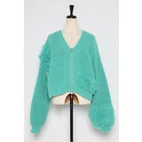 ループフリンジVネックジップカーディガン 88-004087 | BONJOUR SAGAN | 詳細画像31 