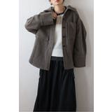 ウールモッサシャツジャケット 88-004111 | BONJOUR SAGAN | 詳細画像16 