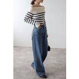 オフショルボーダーニット 88-004117 | BONJOUR SAGAN | 詳細画像3 