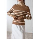 オフショルボーダーニット 88-004117 | BONJOUR SAGAN | 詳細画像7 