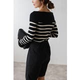 オフショルボーダーニット 88-004117 | BONJOUR SAGAN | 詳細画像25 