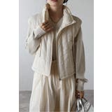 ECRU | 中綿ショートベスト 88-004119 | BONJOUR SAGAN