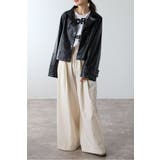 フェイクレザーショート丈ブルゾン 88-004157 | BONJOUR SAGAN | 詳細画像5 