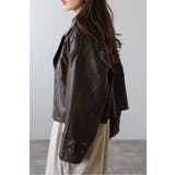 フェイクレザーショート丈ブルゾン 88-004157 | BONJOUR SAGAN | 詳細画像21 