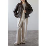 フェイクレザーショート丈ブルゾン 88-004157 | BONJOUR SAGAN | 詳細画像23 