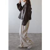 フェイクレザーショート丈ブルゾン 88-004157 | BONJOUR SAGAN | 詳細画像24 