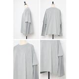 シアーレイヤード風ロングTシャツ 88-004158 | BONJOUR SAGAN | 詳細画像19 