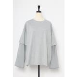 シアーレイヤード風ロングTシャツ 88-004158 | BONJOUR SAGAN | 詳細画像21 