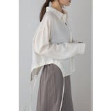 リネン混ホールドロストシャツ 88-004164 | BONJOUR SAGAN | 詳細画像2 