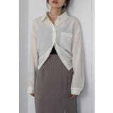 リネン混ホールドロストシャツ 88-004164 | BONJOUR SAGAN | 詳細画像8 