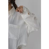 リネン混ホールドロストシャツ 88-004164 | BONJOUR SAGAN | 詳細画像11 