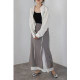 レイヤード風ピンストライプスカート 88-004165 | BONJOUR SAGAN | 詳細画像10 