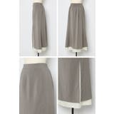 レイヤード風ピンストライプスカート 88-004165 | BONJOUR SAGAN | 詳細画像18 