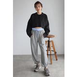 double waist sweat | BONJOUR SAGAN | 詳細画像5 