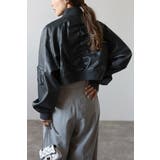 フェイクレザーショート丈MA-1 88-004176 | BONJOUR SAGAN | 詳細画像11 