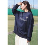 ゲームロゴ刺繍スウェット 88-004181 | BONJOUR SAGAN | 詳細画像1 