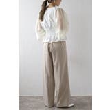 シアースリーブシャーリングペプラムブラウス 88-004182 | BONJOUR SAGAN | 詳細画像5 