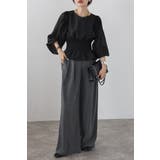 シアースリーブシャーリングペプラムブラウス 88-004182 | BONJOUR SAGAN | 詳細画像16 