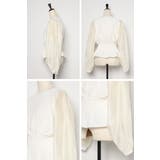 シアースリーブシャーリングペプラムブラウス 88-004182 | BONJOUR SAGAN | 詳細画像22 