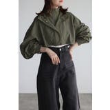 KHAKI | レイヤード風ワッシャーナイロンマウンテンパーカー 88-004201 | BONJOUR SAGAN