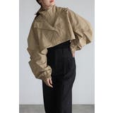 BEIGE | レイヤード風ワッシャーナイロンマウンテンパーカー 88-004201 | BONJOUR SAGAN