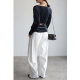 バックオープンベロアプルオーバー 88-004202 | BONJOUR SAGAN | 詳細画像1 