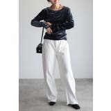 バックオープンベロアプルオーバー 88-004202 | BONJOUR SAGAN | 詳細画像5 