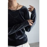 バックオープンベロアプルオーバー 88-004202 | BONJOUR SAGAN | 詳細画像7 