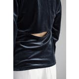 バックオープンベロアプルオーバー 88-004202 | BONJOUR SAGAN | 詳細画像9 