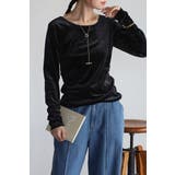 バックオープンベロアプルオーバー 88-004202 | BONJOUR SAGAN | 詳細画像18 