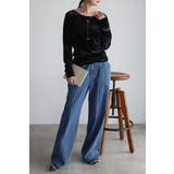 バックオープンベロアプルオーバー 88-004202 | BONJOUR SAGAN | 詳細画像19 