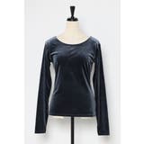 バックオープンベロアプルオーバー 88-004202 | BONJOUR SAGAN | 詳細画像23 