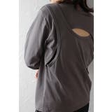 バックカットアウトデザインロンT 88-004211 | BONJOUR SAGAN | 詳細画像22 