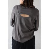 バックカットアウトデザインロンT 88-004211 | BONJOUR SAGAN | 詳細画像23 