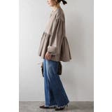 フロントジップペプラムチュニック 88-004223 | BONJOUR SAGAN | 詳細画像3 