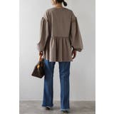 フロントジップペプラムチュニック 88-004223 | BONJOUR SAGAN | 詳細画像5 