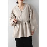 フロントジップペプラムチュニック 88-004223 | BONJOUR SAGAN | 詳細画像17 