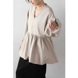 フロントジップペプラムチュニック 88-004223 | BONJOUR SAGAN | 詳細画像19 