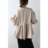 フロントジップペプラムチュニック 88-004223 | BONJOUR SAGAN | 詳細画像21 