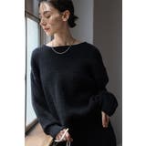 前後2WAYシャギーミドルニット 88-004224 | BONJOUR SAGAN | 詳細画像2 