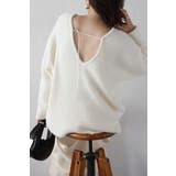 前後2WAYシャギーミドルニット 88-004224 | BONJOUR SAGAN | 詳細画像4 