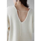 前後2WAYシャギーミドルニット 88-004224 | BONJOUR SAGAN | 詳細画像18 