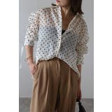 OFF-WHITE | ドットオーガンジーシアーシャツ 88-004227 | BONJOUR SAGAN