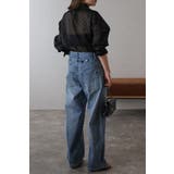 ドットオーガンジーシアーシャツ 88-004227 | BONJOUR SAGAN | 詳細画像6 