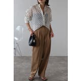 ドットオーガンジーシアーシャツ 88-004227 | BONJOUR SAGAN | 詳細画像13 