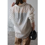 ドットオーガンジーシアーシャツ 88-004227 | BONJOUR SAGAN | 詳細画像16 