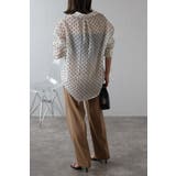 ドットオーガンジーシアーシャツ 88-004227 | BONJOUR SAGAN | 詳細画像17 